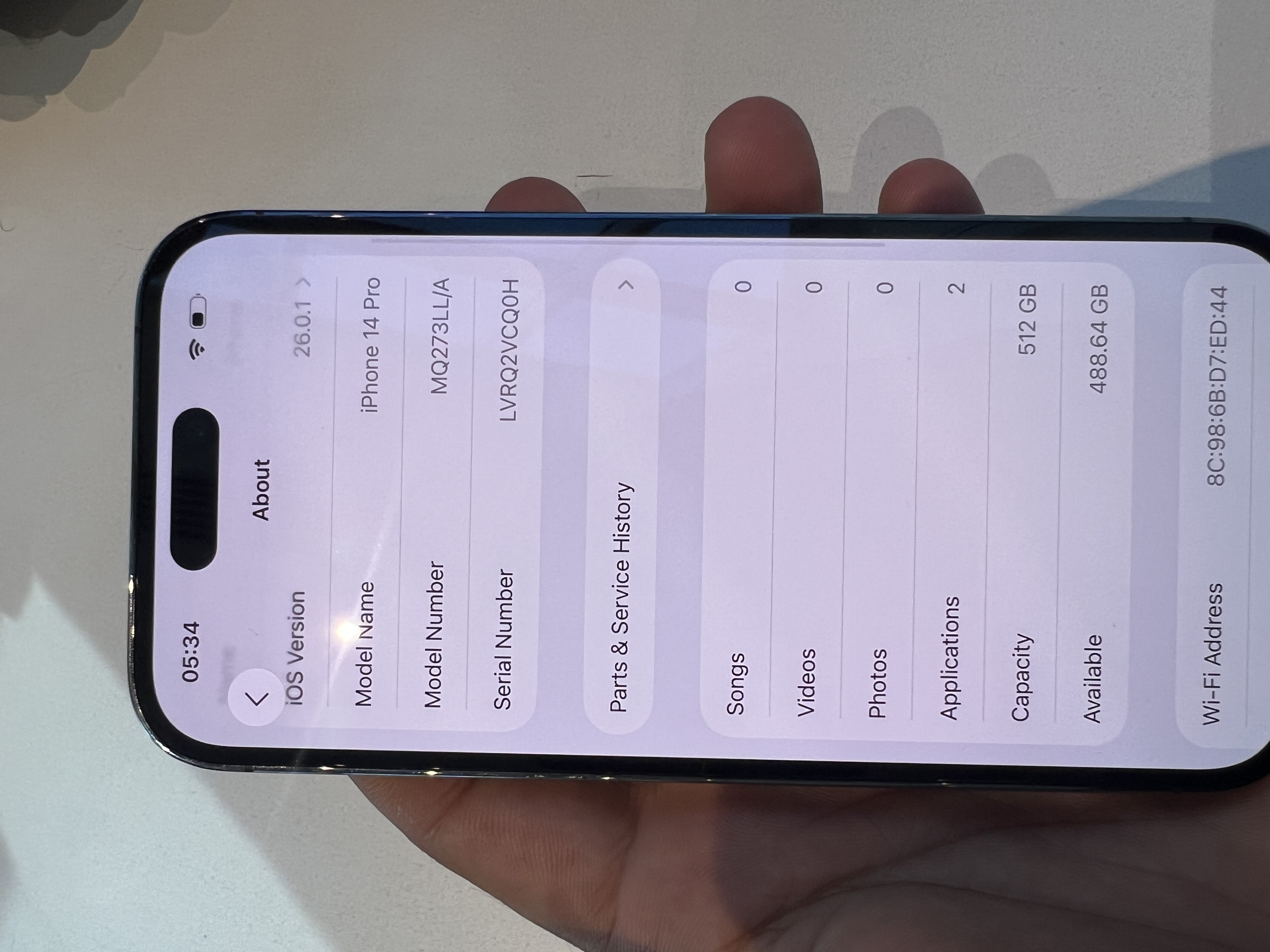 iPhone 14 Pro (512GB) USA 🇺🇸 dual eSIM 